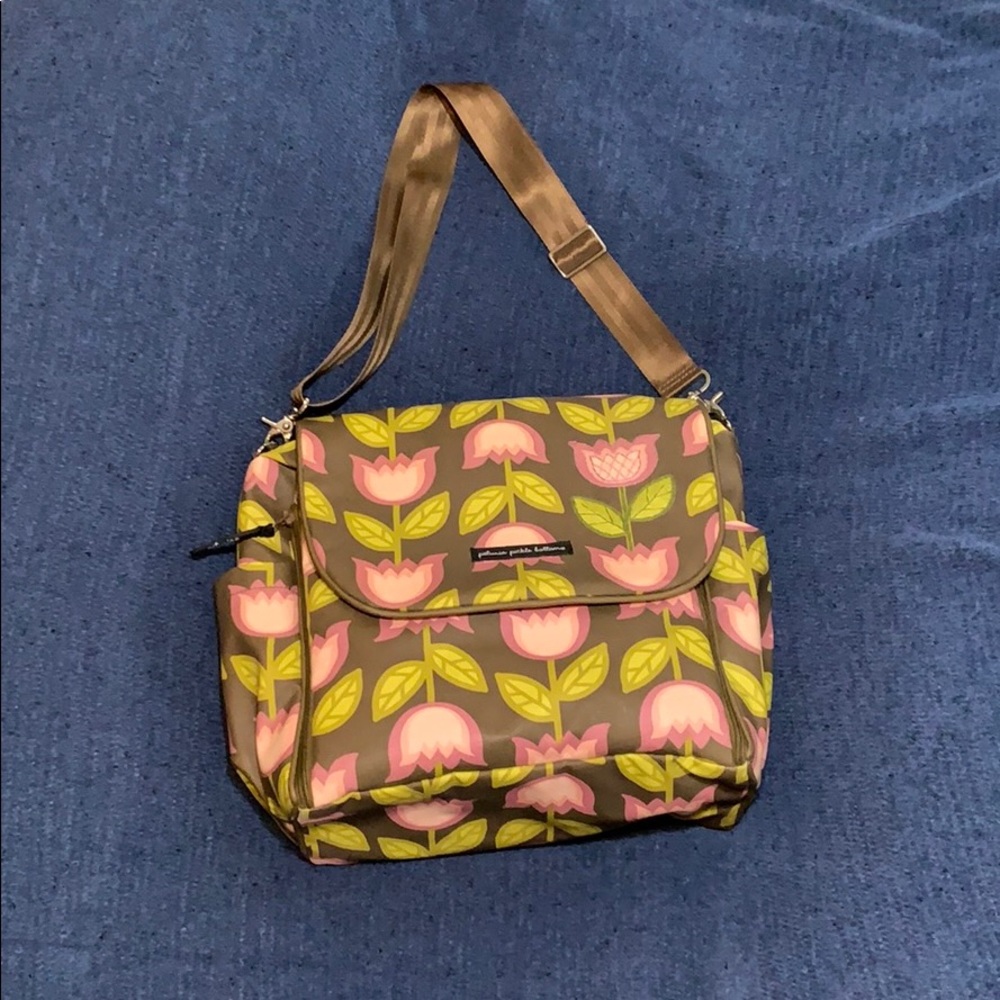 Petunia Pickle Bottom backpack diaper bag Very roomy with compartments & pockets